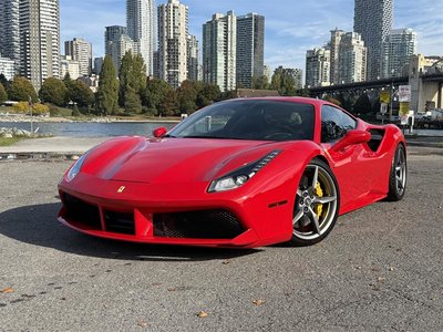 Ferrari 488 GTB  2017 à Vancouver, Colombie-Britannique