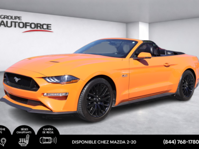 Ford Mustang GT PREMIUM CONVERTIBLE 401A 0 ACCIDENTS 1 PROPRIO 2020 À PARTIR DE 208$/SEMAINE