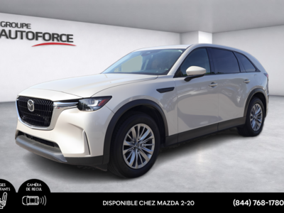 Mazda CX-90 MHEV GS-L MHEV AUCUN ACCIDENT, BANCS EN CUIR, TOIT OUVR 2024 GS-L MHEV