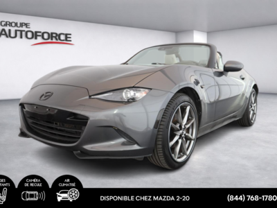 Mazda MX-5 GT CONVERTIBLE CUIR! 119 PAR SEMAINE! 2021 GT CONVERTIBLE CUIR! 119 PAR SEMAINE!