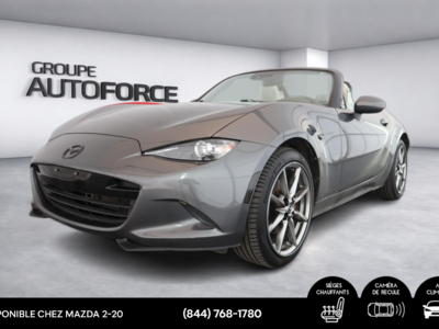 Mazda MX-5 GT CONVERTIBLE CUIR! 119 PAR SEMAINE! 2021 GT CONVERTIBLE CUIR! 119 PAR SEMAINE!
