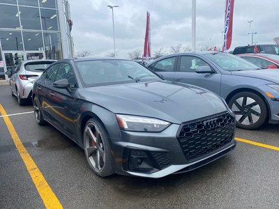 Audi A5 Sportback Progressiv, A/C, POWER GROUP, BACKUP CAMERA,CUIR 2023 AUCUN ACCIDENT!