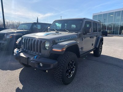 Jeep Wrangler 4xe Unlimited Rubicon AUCUN ACCDIENT, BANCS EN CUIR 2021 À PARTIR DE 144$/SEMAINE