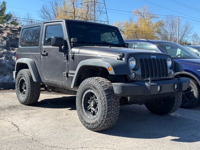Jeep Wrangler SPORT, MANUELLE 2016 JAMAIS ACCIDENTÉ