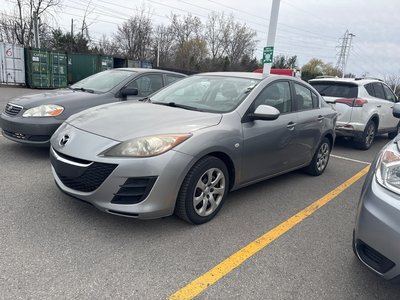 2010 Mazda 3 GX, A/C, POWER GROUP ONE OWNER, NO ACCIDENTS!