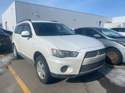 Mitsubishi Outlander ES, A/C, POWER GROUP, CRUISE, CUIR 2012 AUCUN ACCIDENT!
