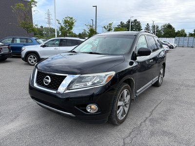 Nissan Pathfinder PLATINUM - 4X4 - LEATHER - DUAL SUNROOF 2014 NOUVELLE ARRIVAGE - JAMAIS ACCIDENTÉ - INSPECTION COMPLÈTE - VENDU TEL QUEL