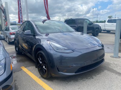 Tesla Model Y A/C, POWER GROUP, BLUETOOTH, BACKUP CAMERA, CUIR 2023 UN PROPRIETAIRE, AUCUN ACCIDENT!