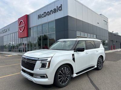 2025 Nissan Armada Platinum Reserve Captain's Chairs