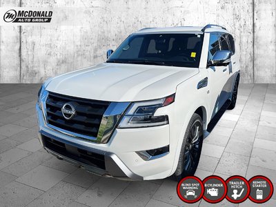 2021 Nissan Armada Platinum 2nd Row Captains Chairs