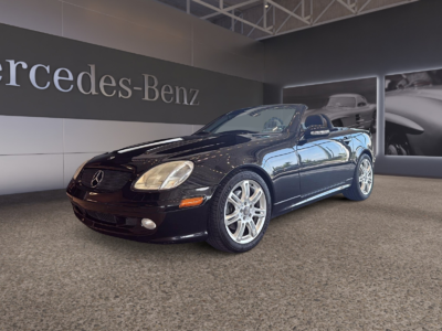 Mercedes-Benz SLK-Class 320 Roadster 2004 Toit rigide noir à commande électrique
