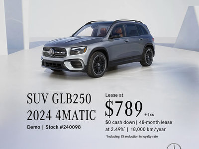 Mercedes-Benz GLB  2024 à Dollard-des-Ormeaux, Québec