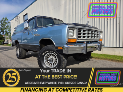 Dodge Ram Charger  1985