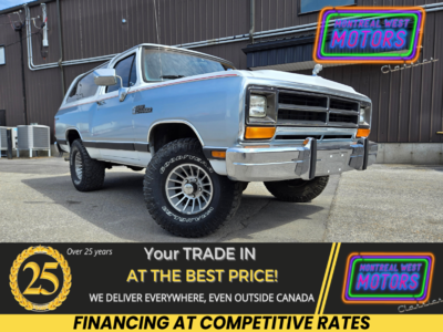 Dodge Ram Charger  1988