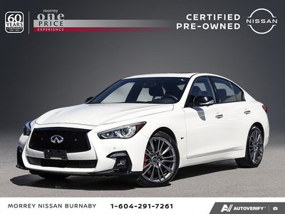 2021 Infiniti Q50 RED SPORT // NO ACCIDENTS INFINITI CERTIFIED VEHICLE