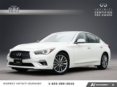 2024 Infiniti Q50 LUXE INFINITI CERTIFIED