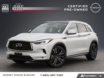 2021 Infiniti QX50 LUXE I-LINE // NO ACCIDENTS 2.99% FINANCING