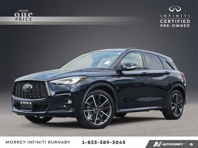 2023 Infiniti QX50 SPORT // LOW KMS INFINITI CERTIFIED VEHICLE