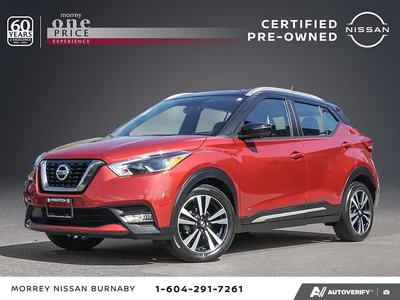 2018 Nissan Kicks SR // NO ACCIDENTS LOW KMS, ONE OWNER