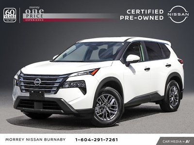 2024 Nissan Rogue S AWD // NO ACCIDENTS NISSAN CERTIFIED VEHICLE