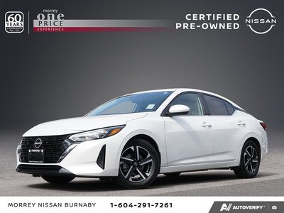 2024 Nissan Sentra SV CVT // LOW KMS NISSAN CERTIFIED VEHICLE