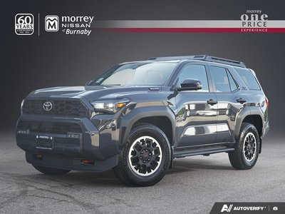 2025 Toyota 4Runner TRD OFFROAD HYBRID RARE UNIT! SUPER LOW KMs!!