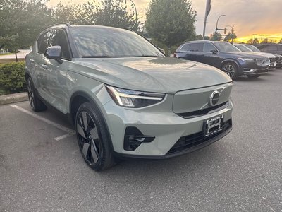 2023 Volvo XC40 Recharge Pure Electric PLUS - Twin Motor AWD | Rare Sage Green Fully Electric | 20