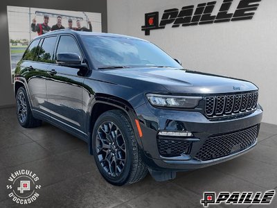 Jeep Grand Cherokee 4xe Summit Reserve 2023 SIEGES MASSANT, ECRAN PASSAGER, TOIT PANO, AUDIO MCINTOSH