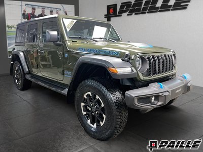 Jeep Wrangler 4xe Rubicon 2024 VOLANT CHAUFFANT, 12,3 PO UCONNECT 5, AUDIO ALPINE PREMIUM