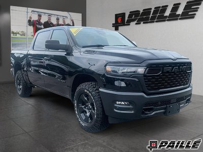 2025 Ram 1500 Warlock HURRICANE 3.0L TWINTURBO, 3 INCH LIFT KIT WITH 33 INCH TIRES, UCONNECT WITH APPLE CARPLAY