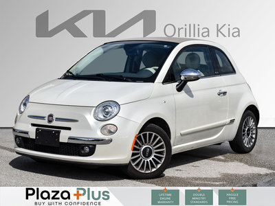 2012 Fiat 500 Lounge LOUNGE / LEATHER / POWER WINDOWS