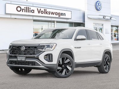2025 Volkswagen Atlas Cross Sport Highline Black Wheel Package / Oryx White Pearl