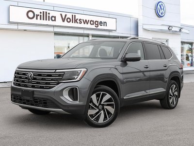 2025 Volkswagen Atlas Highline Captian Chairs, Alloy Package / Platinum Gray
