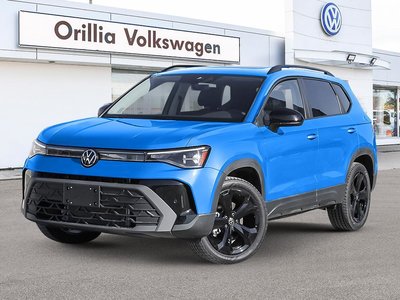 2025 Volkswagen Taos Comfortline Black Edition No Options / Cornflower Blue Metallic