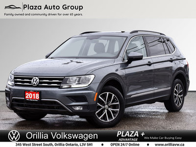 2018 Volkswagen Tiguan COMFORTLINE 4Motion