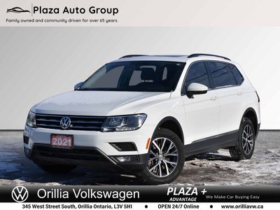 2021 Volkswagen Tiguan COMFORTLINE ONE OWNER | NO ACCIDENTS | ALLOY RIMS | LEATHER SEATS | APPLE CARPLAY ANDROID AUTO