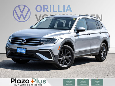2022 Volkswagen Tiguan Comfortline CPO | 4MOTION AWD | HEATED LEATHER SETATS | PUSH BUTTON START | LOW KM