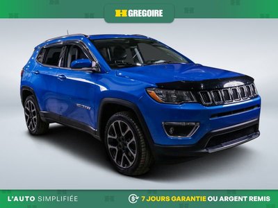 Jeep Compass Limited AWD AUTO A/C CUIR TOIT NAV MAGS CAM RECUL 2019