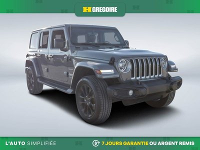 Jeep Wrangler 4XE SAHARA PLUG IN HYBRID 4WD CUIR MAGS 20 PO 2021