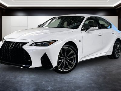 Lexus IS 300 FSPORT 1 2022 AWD - SIEGES VENTILES - CARPLAY - CUIR ROUGE