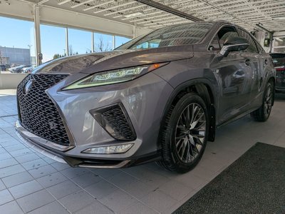 Lexus RX 350 F SPORT 3 2022 AWD - TOIT PANORAMIQUE - CUIR ROUGE - MARK LEVINSON - AFFICHAGE TETE HAUTE - CAMERA 360
