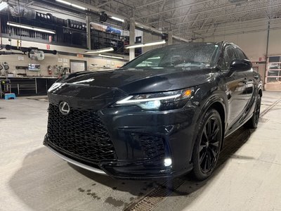 Lexus RX 500H FSPORT 2 2023 HYBRIDE - INFODIVERTISSEMENT 14'' - TOIT PANORAMIQUE - CUIR ROUGE