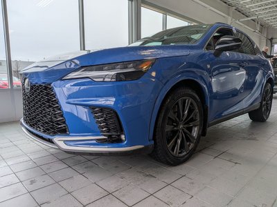 Lexus RX 350 F-SPORT 3 2024 CUIR ROUGE - CAMERA 360 - TOIT OUVRANT PANORAMIQUE - MARK LEVINSON - AFFICHAGE TETE HAUTE