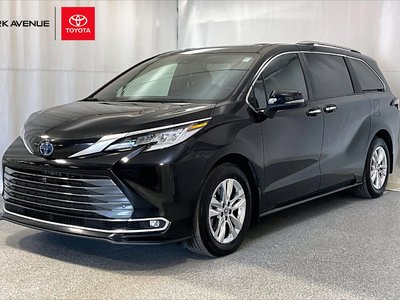 Toyota Sienna Hybrid LIMITED  7-PASS 2025 AWD, CAMÉRA 360, CUIR, JBL, SYSTEME DE DIVERTISSEMENT, TOIT OUVRANT, SIÈGES VENTILÉS, MAGS