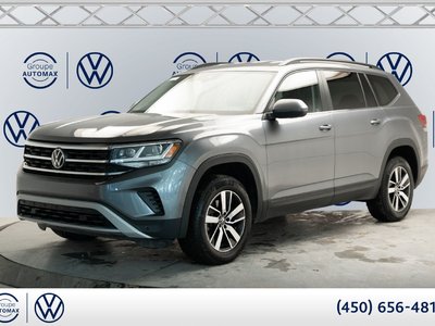 Volkswagen Atlas Comfortline 2022 V6 | 7 passagers | Carplay | Caméra | Remorquage 5000 lbs
