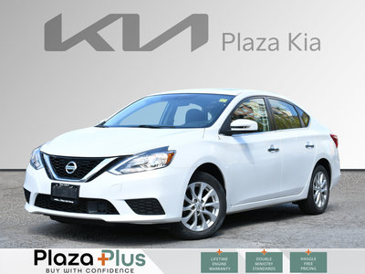 2019 Nissan Sentra SV Certified | Low Mileage | Apple Carplay | Android Auto | Backup Camera