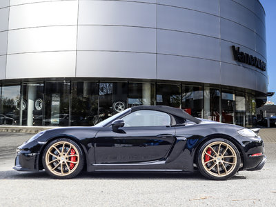 Porsche 718 Spyder  2021 à Vancouver, Colombie-Britannique