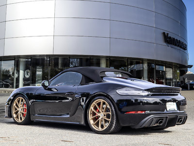 Porsche 718 Spyder  2021 à Vancouver, Colombie-Britannique