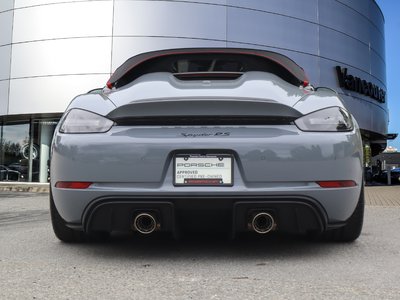 Porsche 718 Spyder  2024 à Vancouver, Colombie-Britannique