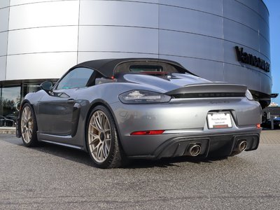 Porsche 718 Spyder  2024 à Vancouver, Colombie-Britannique